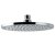 Vema Round Brass Shower Head 200mm Diameter - Chrome