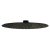 Vema Timea Round Shower Head 250mm Diameter - Black