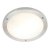 Signature Large Round Flush LED Light - Chrome