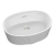 Signature Motif Sit-On Countertop Basin 460mm Wide 0 Tap Hole - White