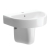 Signature Nazca Basin and Semi Pedestal 555mm Wide - 1 Tap Hole