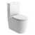 Signature Nazca Rimless Comfort Height Close Coupled Toilet with Push Button Cistern - Soft Close Seat
