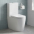 Signature Nazca Rimless Short Projection Fully Back to Wall Close Coupled Toilet (inc Slim Soft Close Seat) | Thumbnail Image