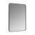 Signature Olivia Rectangular Bathroom Mirror 800mm H x 600mm W - Matt Black