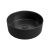 Signature Olmec Round Countertop Basin with Unslotted Waste 360mm Wide 0 Tap Hole - Matt Black