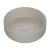 Signature Olmec Round Countertop Basin with Unslotted Waste 360mm Wide 0 Tap Hole - Matt Latte