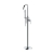 Signature Onyx Freestanding Bath Shower Mixer Tap with Shower Kit - Chrome