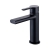 Signature Onyx Basin Mixer Tap Single Handle - Matt Black