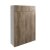 Signature Oslo Slim Back to Wall WC Toilet Unit 600mm Wide - Nebraska Oak