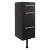 Signature Oslo Floor Standing 3-Drawer Storage Unit 300mm Wide - Matt Graphite Grey