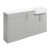Signature Oslo RH 3-Door Combination Unit with Basin 1542mm Wide - Light Grey Gloss | Thumbnail Image