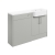 Signature Oslo RH Combination Unit with Basin 1242mm Wide - Light Grey Gloss | Thumbnail Image