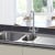 Prima Deep 1.5 Bowl Kitchen Sink with Waste Kit 1000mm L x 500mm W - Stainless Steel