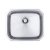 Prima 1.0 Bowl Undermount Kitchen Sink with Waste Kit 530mm L x 450mm W - Stainless Steel