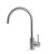 Prima+ Tiber Single Lever Round Kitchen Sink Mixer Tap - Stainless Steel | Thumbnail Image