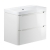Signature Randers Wall Hung 2-Drawer Vanity Unit with Basin 800mm Wide - White Gloss | Thumbnail Image