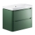 Signature Randers Wall Hung 2-Drawer Vanity Unit with Basin 800mm Wide - Matt Sage Green | Thumbnail Image