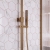 Signature React Square Thermostatic Bar Mixer Shower with Shower Kit + Fixed Head - Brushed Bronze | Thumbnail Image