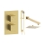 Signature React Thermostatic Dual Concealed Mixer Shower with Shower Kit + Fixed Shower Head - Brushed Brass | Thumbnail Image