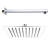 Signature React Thermostatic Dual Concealed Mixer Shower with Shower Kit + Fixed Shower Head - Chrome