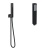 Signature React Thermostatic Dual Concealed Mixer Shower with Shower Kit + Fixed Shower Head - Matt Black | Thumbnail Image