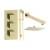 Signature React Thermostatic Triple Concealed Mixer Shower with Shower Kit + Fixed Shower Head - Brushed Brass