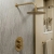 Signature Reflex Thermostatic Dual Concealed Mixer Shower with Fixed Shower Head - Brushed Brass | Thumbnail Image