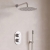 Signature Reflex Thermostatic Dual Concealed Mixer Shower with Shower Kit + Fixed Shower Head - Chrome | Thumbnail Image