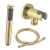 Signature Reflex Thermostatic Dual Concealed Mixer Shower with Shower Kit + Fixed Shower Head - Brushed Brass