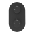 Signature Thermostatic Round 1 Outlet Concealed Shower Valve Dual Handle - Black