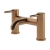 Signature Sail Bath Filler Tap Pillar Mounted - Brushed Bronze