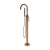 Signature Sail Freestanding Bath Shower Mixer Tap with Shower Kit - Brushed Bronze