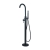 Signature Sail Freestanding Bath Shower Mixer Tap with Shower Kit - Matt Black