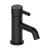 Signature Sail Mini Mono Basin Mixer Tap Single Handle with Click Clack Waste - Matt Black