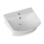 Signature Indus Semi-Recessed Basin 500mm Wide - 1 Tap Hole