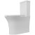 Signature Indus Rimless Close Coupled Fully Shrouded Toilet with Push Button Cistern - Soft Close Seat