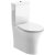 Signature Indus Rimless Close Coupled Fully Shrouded Toilet with Push Button Cistern - Soft Close Seat