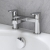 Signature Spirit Bath Filler Tap Pillar Mounted - Chrome