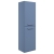 Signature Scribe Wall Hung 2-Door Tall Unit 400mm Wide - Matt Misty Blue | Thumbnail Image