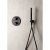 Vema Timea Round Shower Handset - Black