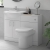 Signature Skyline Trim Back to Wall Toilet with WC Unit and Cistern - Soft Close Seat