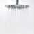 Signature Ultraslim Round Shower Head 250mm Diameter - Stainless Steel