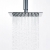 Signature React Ultraslim Square Shower Head 200mm x 200mm - Stainless Steel