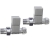 Signature Square Straight Radiator Valves (Pair) - Chrome | Thumbnail Image