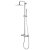 Vema Thermostatic Bar Mixer Shower with Shower Kit + Fixed Head - Stainless Steel