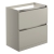 Signature Stockholm Floor Standing 2-Drawer Vanity Unit 815mm Wide - Latte | Thumbnail Image
