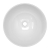 Signature Bella Round Countertop Basin 420mm Wide 0 Tap Hole - White