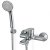 Vema Timea 2-Hole Bath Shower Mixer Tap with Shower Kit and Bracket Wall Mounted - Chrome