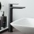 Vema Timea Tall Basin Mixer Tap Single Handle - Matt Black | Thumbnail Image