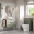Signature Umea Back to Wall WC Toilet Unit 500mm Wide - Matt Olive Green | Thumbnail Image
